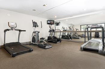 Gym Treadmills at Copper Ridge Apartments, Renton Washington